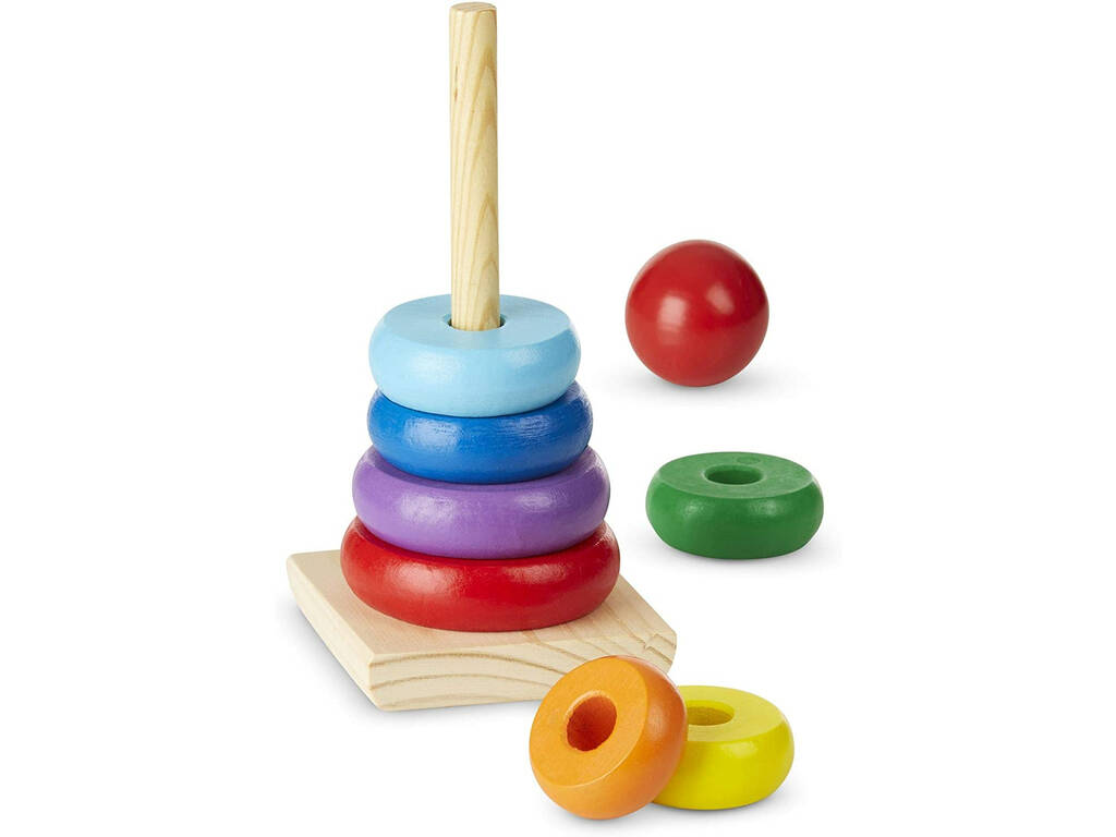 Melissa & Doug impilatore Multicolore Legno Toy Partner 10576
