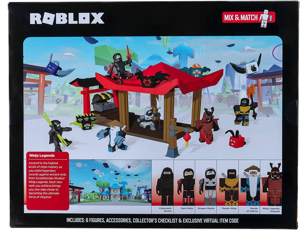 Roblox Deluxe Playset Ninja Legends Jazwares ROB0497