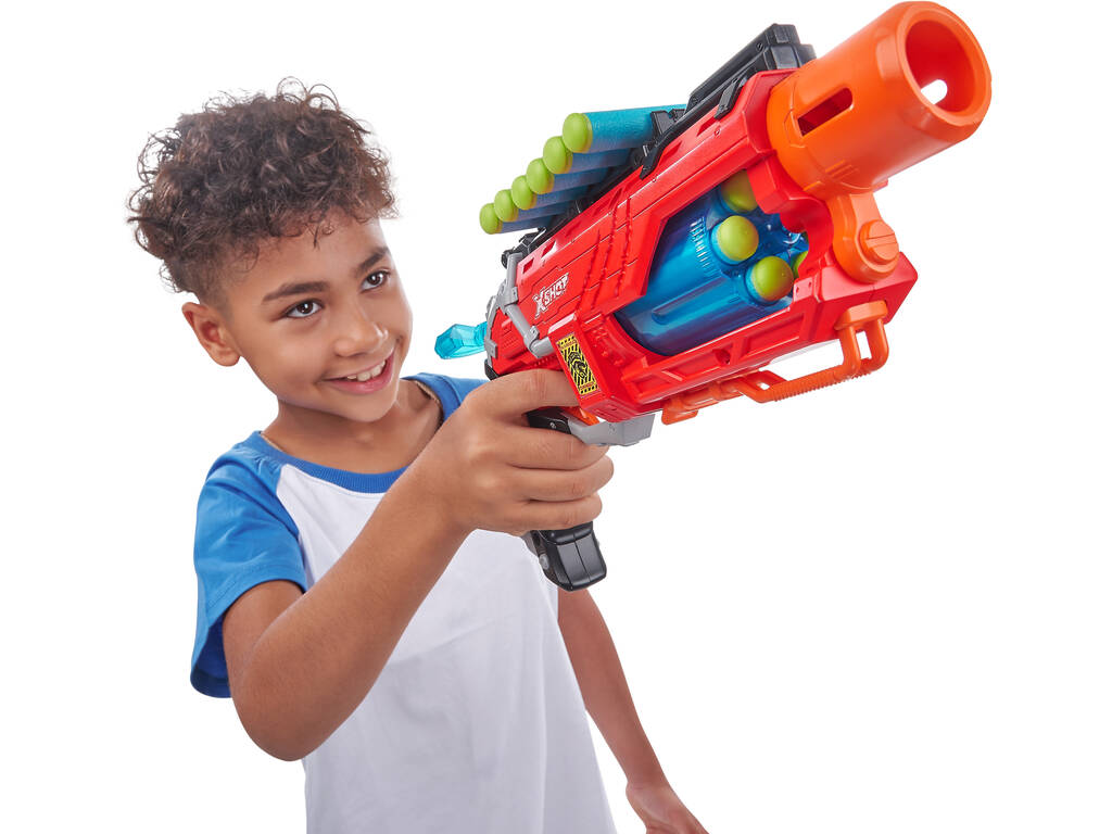 Dino Attack Blaster con 16 freccette e 4 uova Diana Zuru 11013938