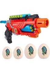 Dino Attack Blaster mit 16 Darts und 4 Eiern Diana Zuru 11013938
