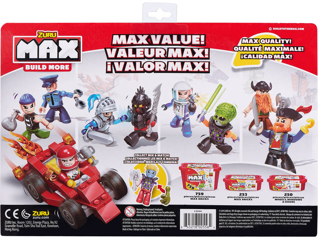 Set 15 Max Interchangeable Detachable Figures Zuru 11007310
