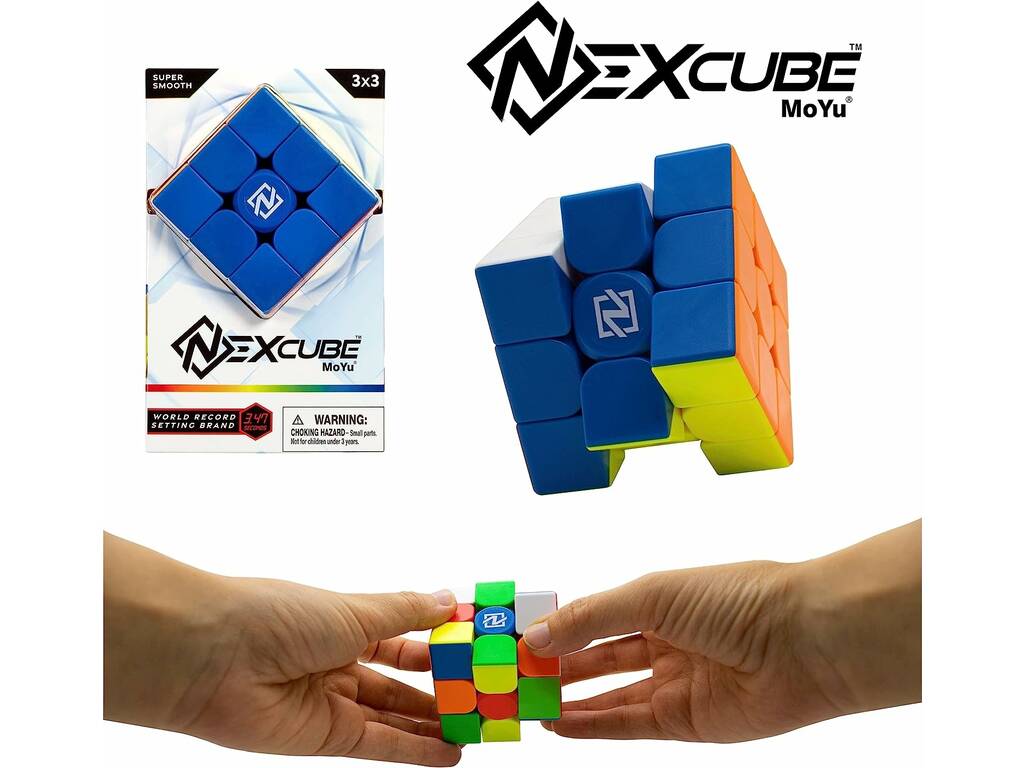 Cubo Nexcube 3x3 Clásico De Goliath PT2012