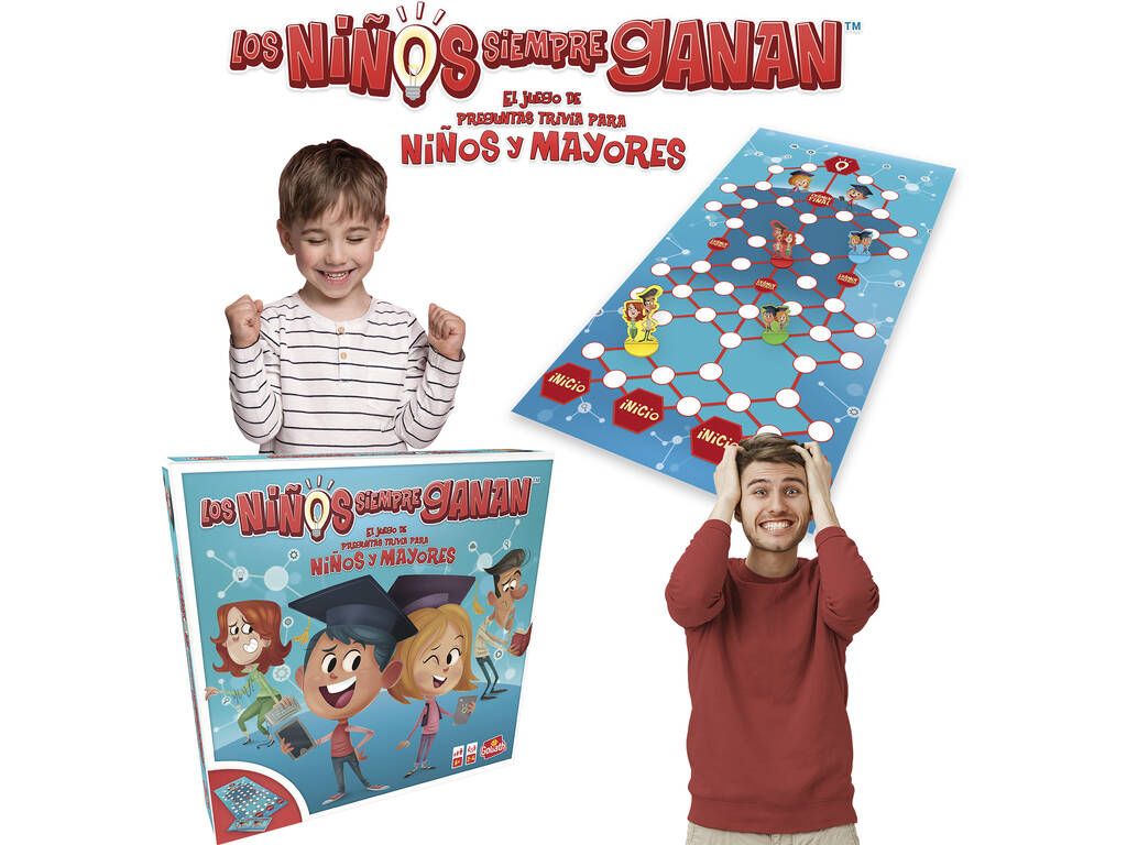 Juego de Mesa Los Niños Siempre Ganan Goliath 920178
