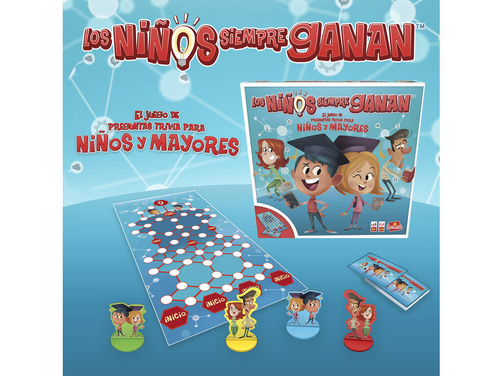 Juego de Mesa Los Niños Siempre Ganan Goliath 920178