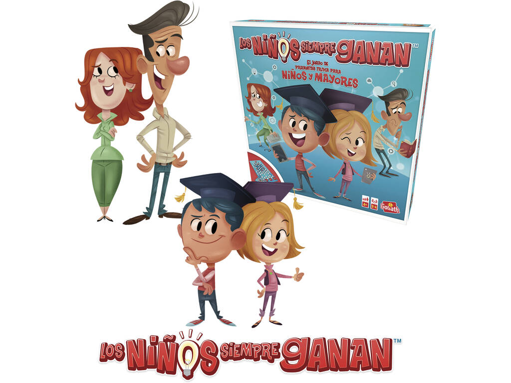 Juego de Mesa Los Niños Siempre Ganan Goliath 920178