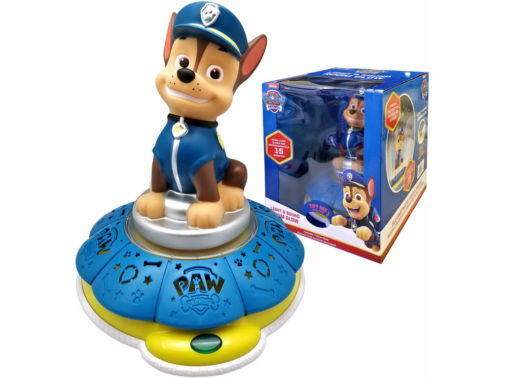 Paw Patrol Lampada Luce e Suono Kids PW19829