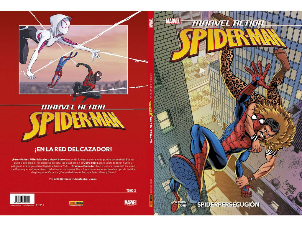 Spiderman Spiderinseguimento Marvel Action Panini