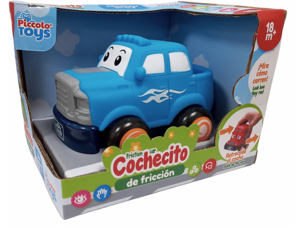 Voiture pour enfants Retrofriction bleu