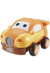 Voiture d'enfant rétrofriction jaune