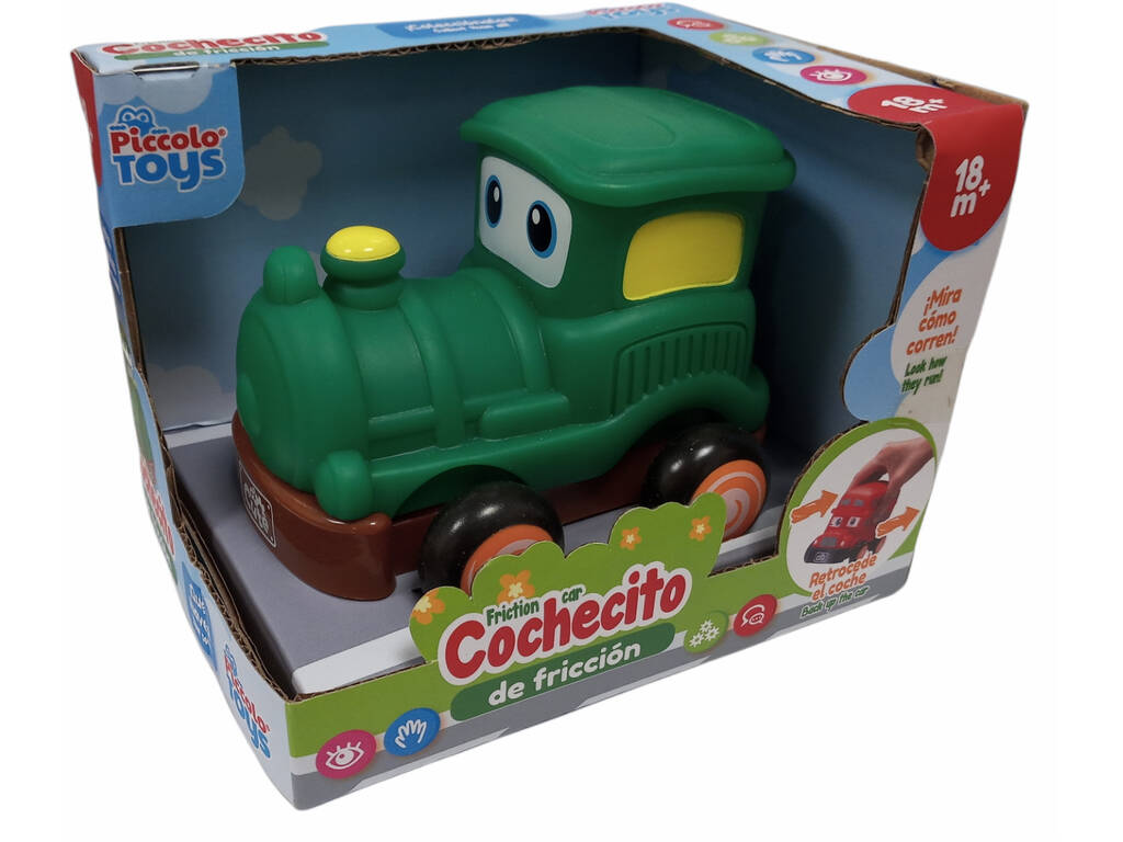 Treno per bambini Attrito Verde