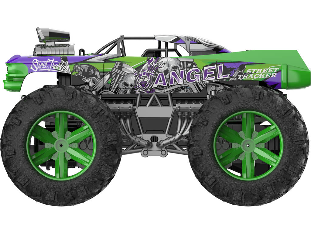 Radio Control Coche Cross Country Verde