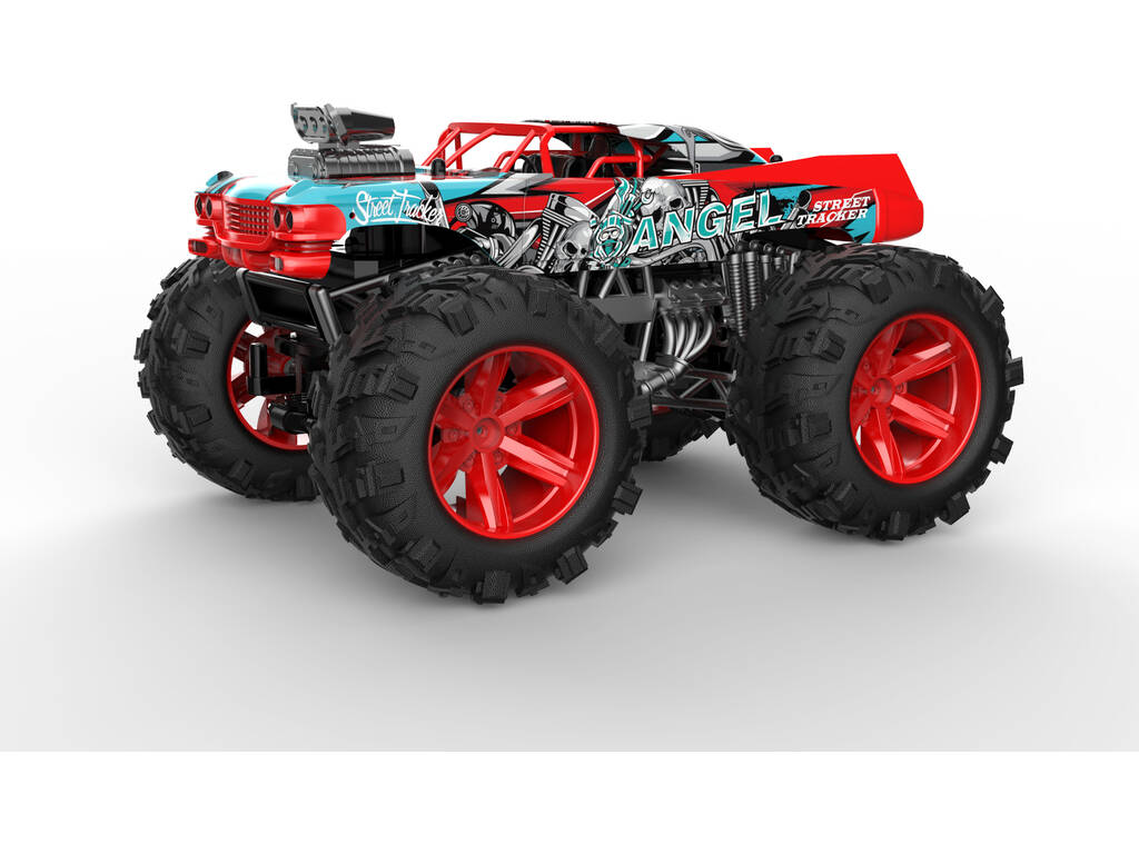 Radio Comando Auto Cross Country Rosso