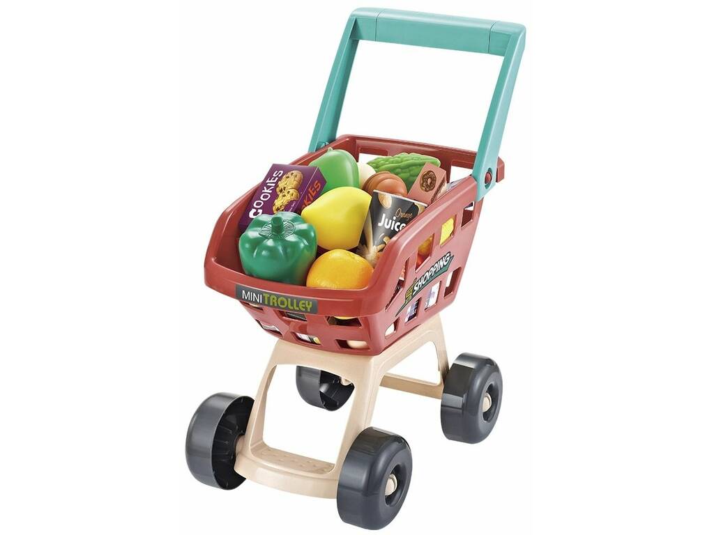 Supermarché avec chariot 48 pièces Accessoires