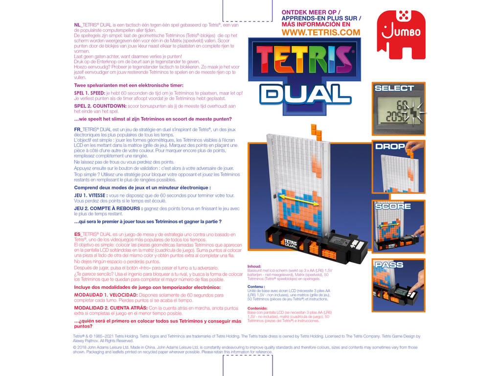 Tetris Dual Diset 19847