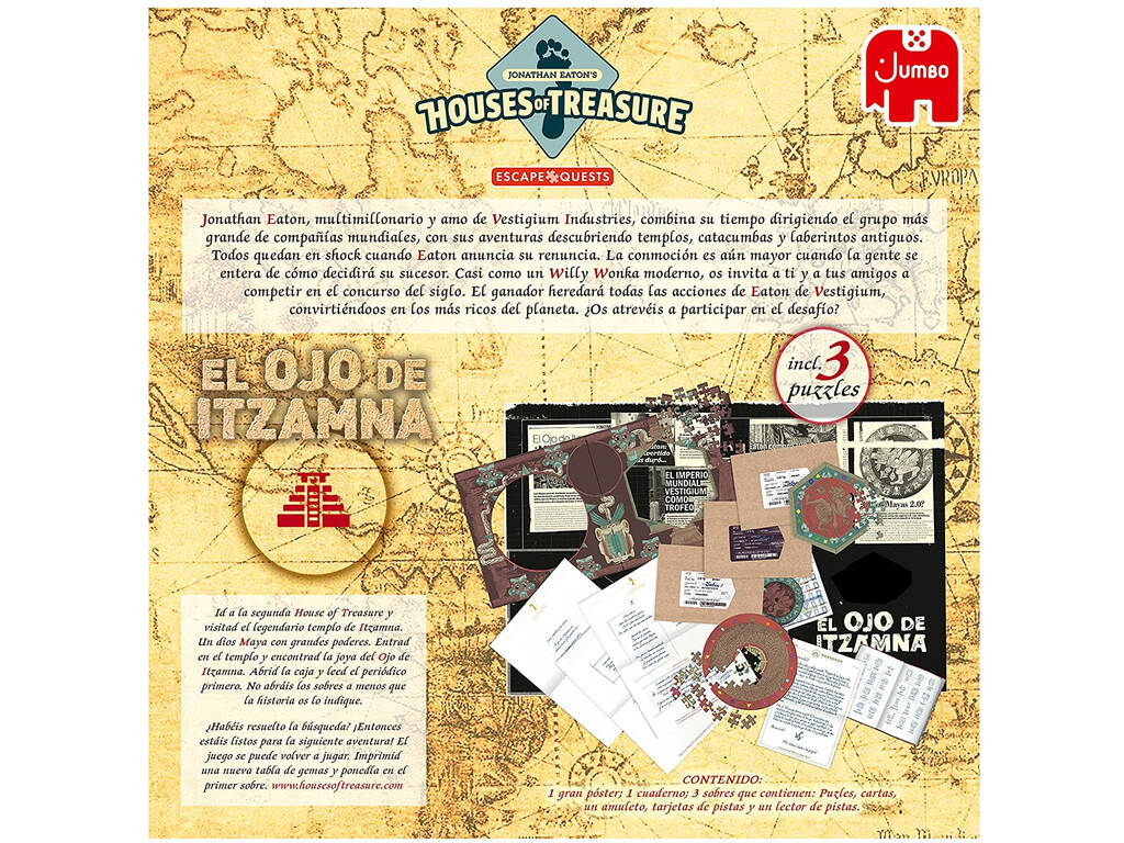 Escape Quest The Beginning : L'Oeil d'Itzamna Diset 19867