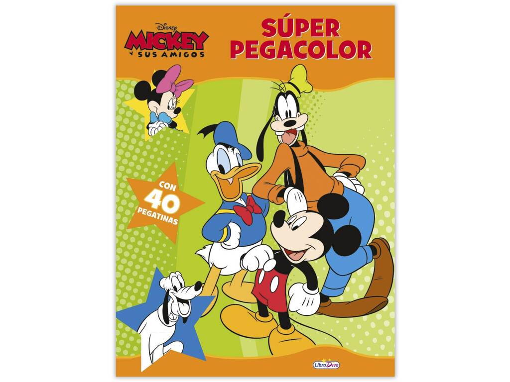 Disney Classic Super Incollacolore Ediciones Saldaña LD0092