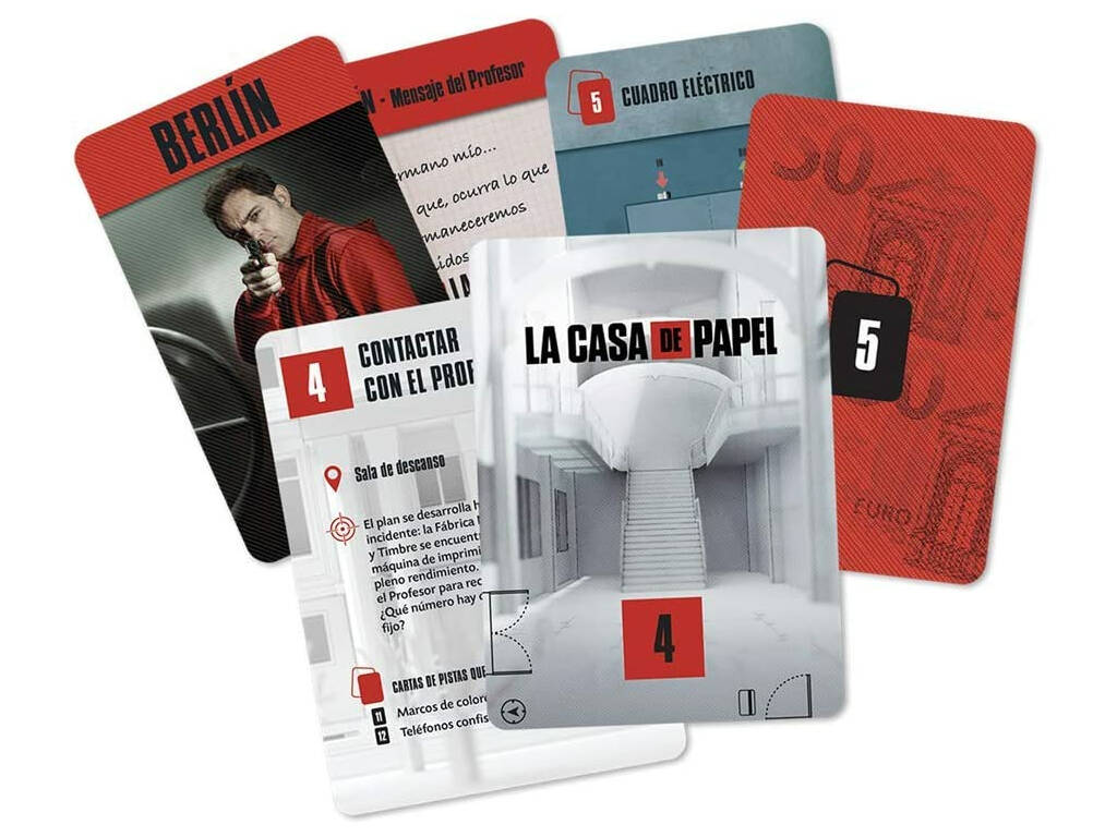 La casa di carta Escape Game Asmodee LRCPEG01