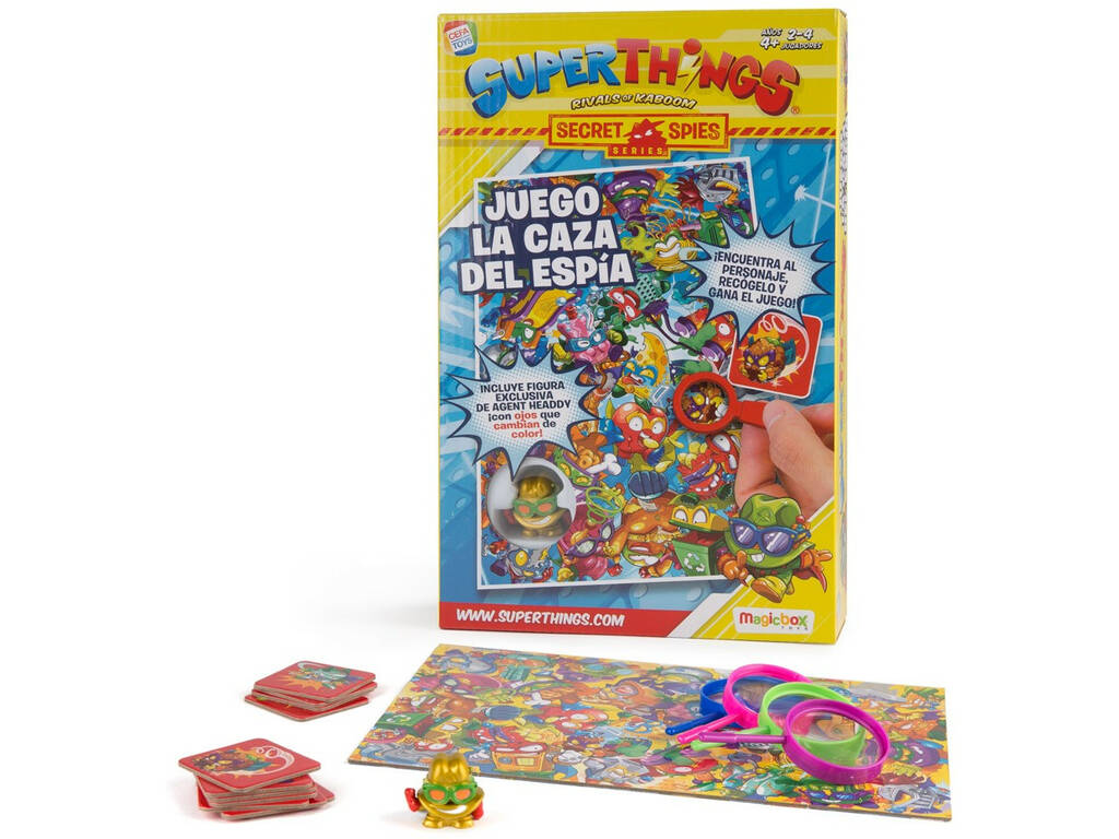 Superthings Juego Caza de Espías