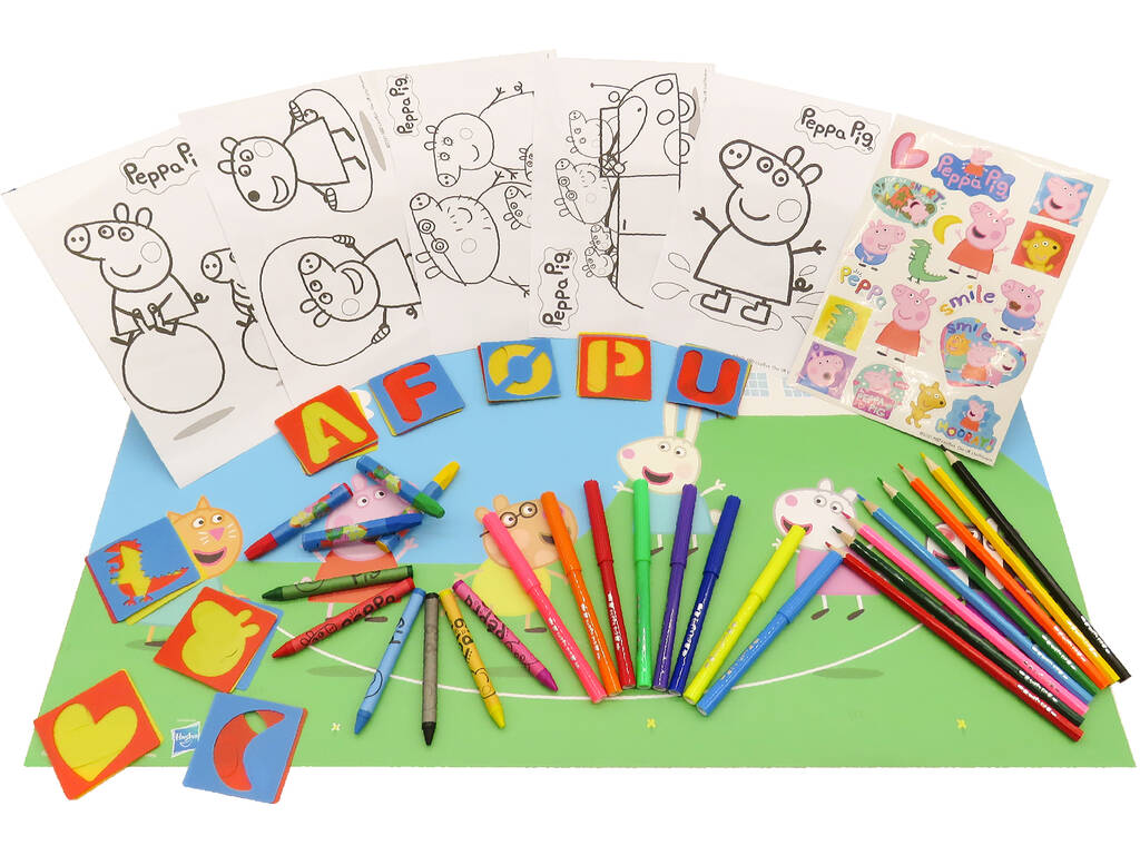 Peppa Pig Set Disegni 67 pezzi CYP GS-67-PG