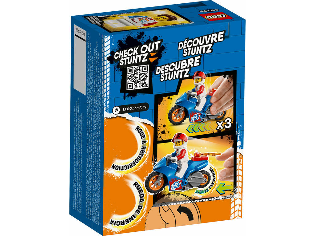 Lego City Moto Acrobática Cohete 60298