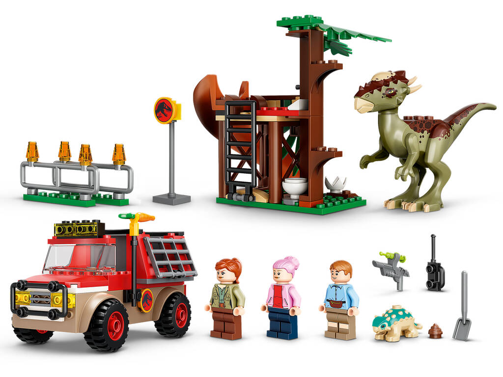 Lego Jurassic World Fuga del Dinosauro Stygimoloch 76939