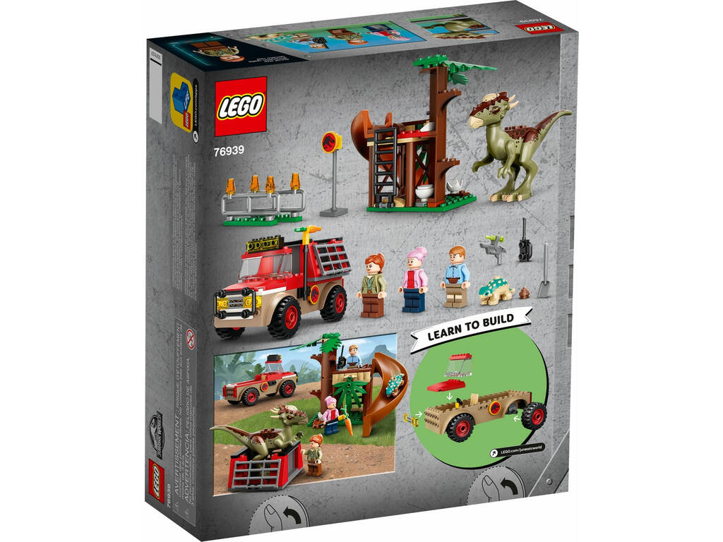 Lego Jurassic World Fuga del Dinosauro Stygimoloch 76939
