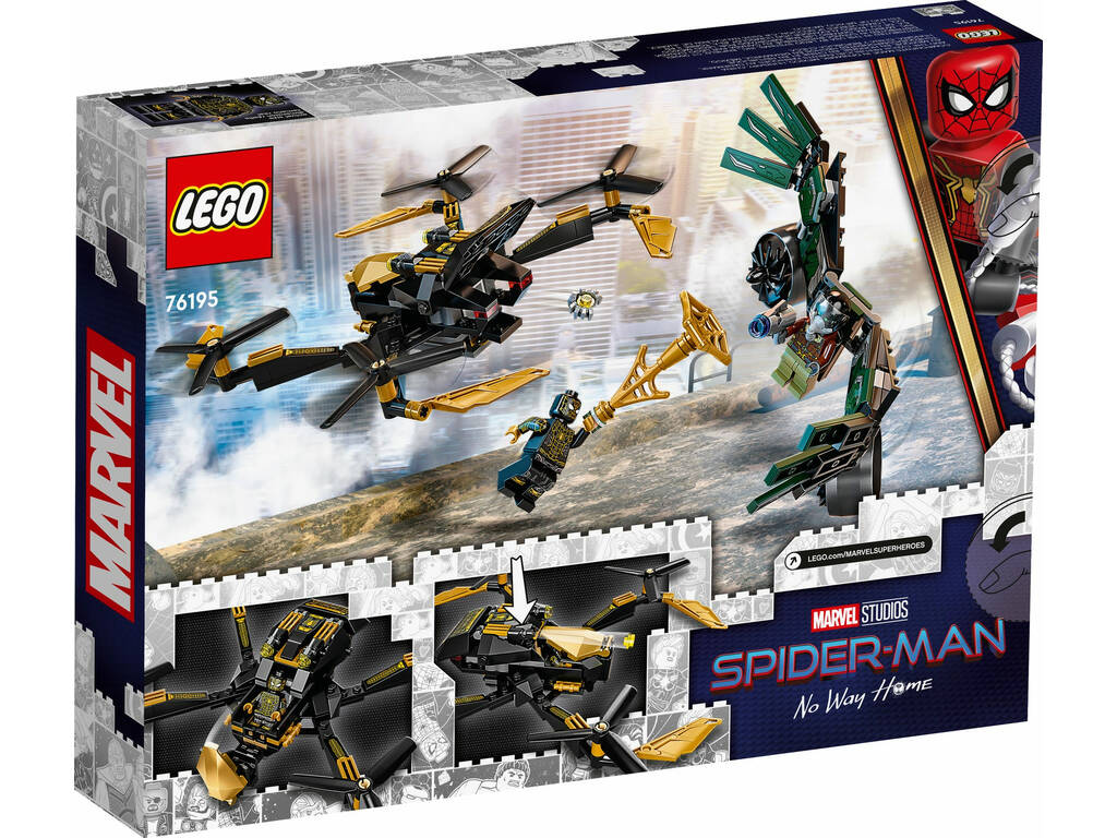 Lego Marvel Spider-Man Drone Duel 76195
