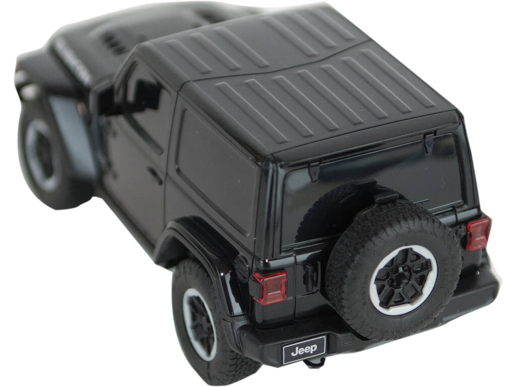 Radiocomando 1:24 Jeep Wrangler Rubicorn nero telecomandato