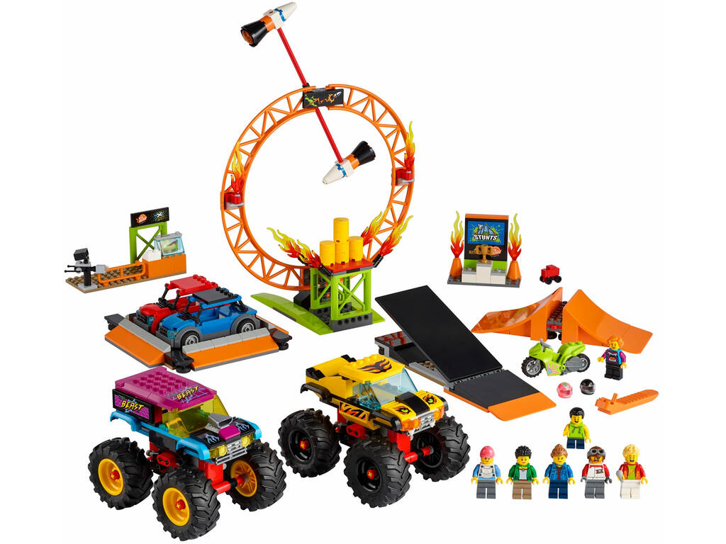 Lego My City Espectaculo Acrobático Arena Lego 60295
