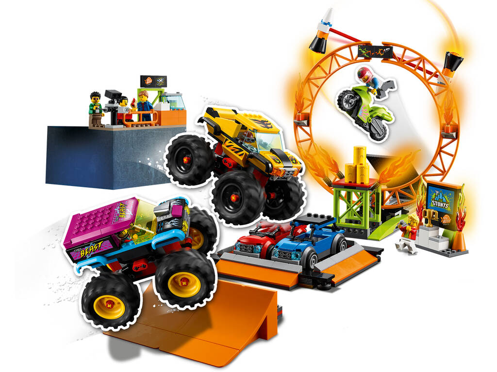 Lego My City Espectaculo Acrobático Arena Lego 60295