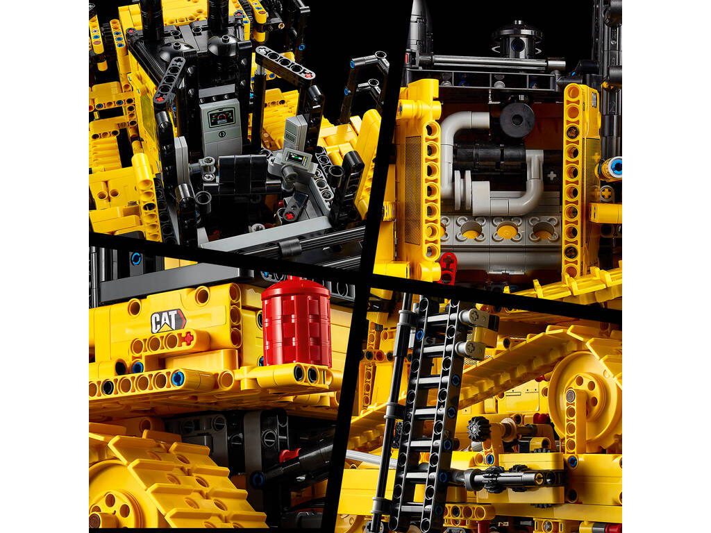 Lego Technic Bulldozer Cat D11 Controllato da App 42131