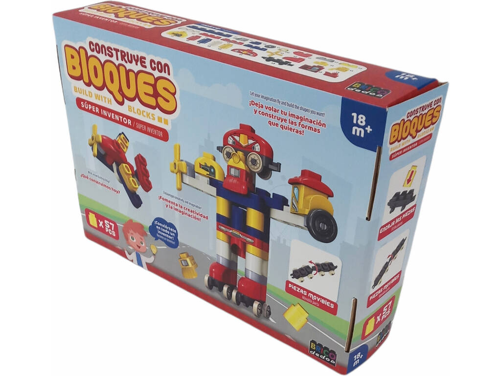 Blocs de construction Robot 57 pièces
