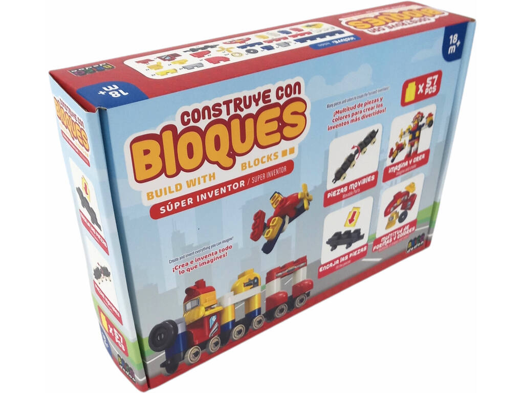 Blocs de construction Robot 57 pièces