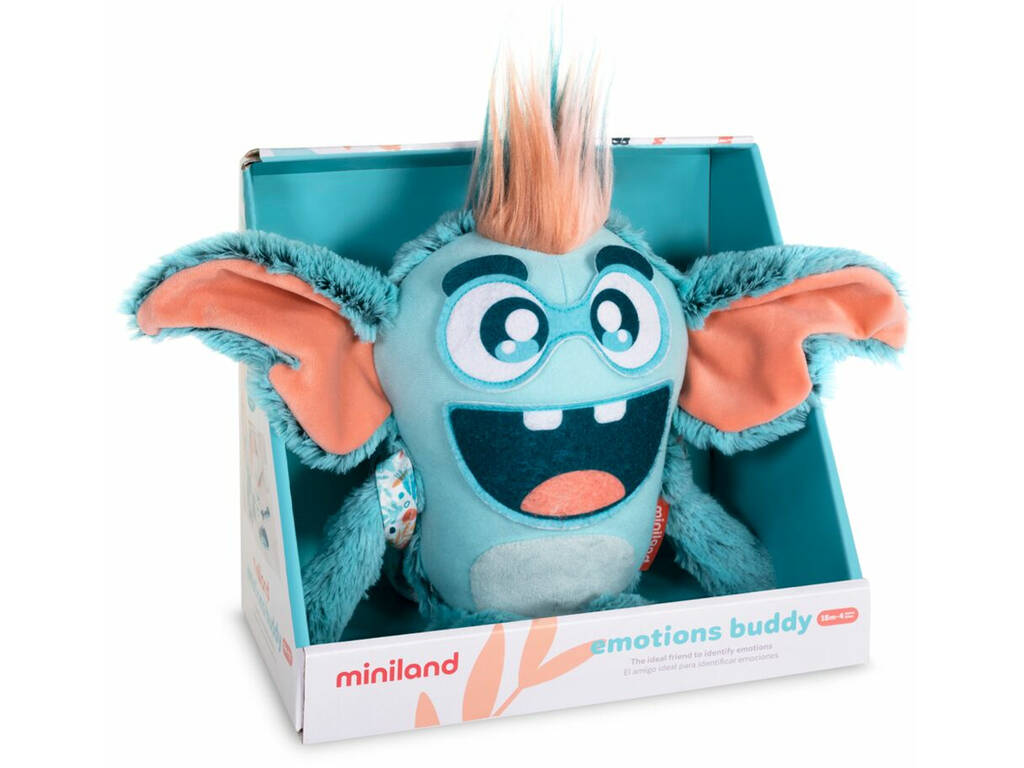 Peluche Emotions Buddy Miniland 75003