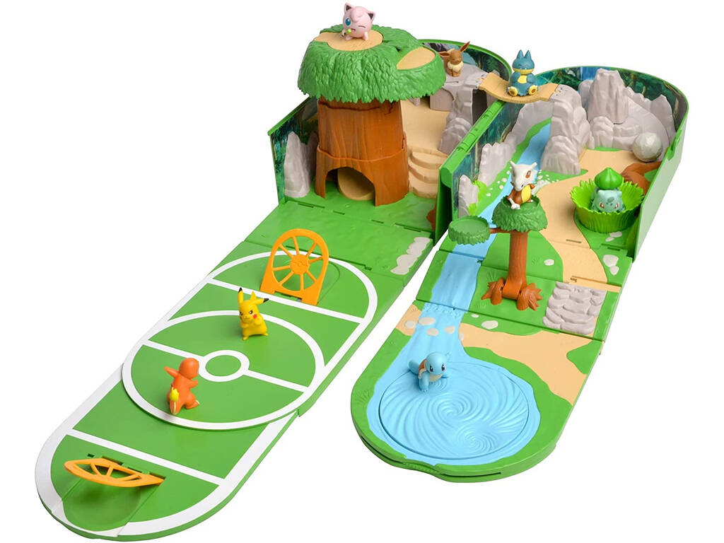 Playset trasformabile Mondo Pokémon Bizak 63220029