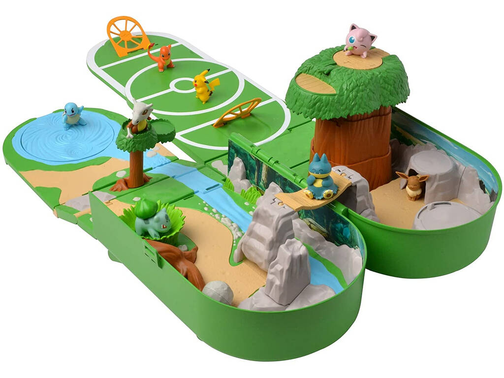 Playset trasformabile Mondo Pokémon Bizak 63220029