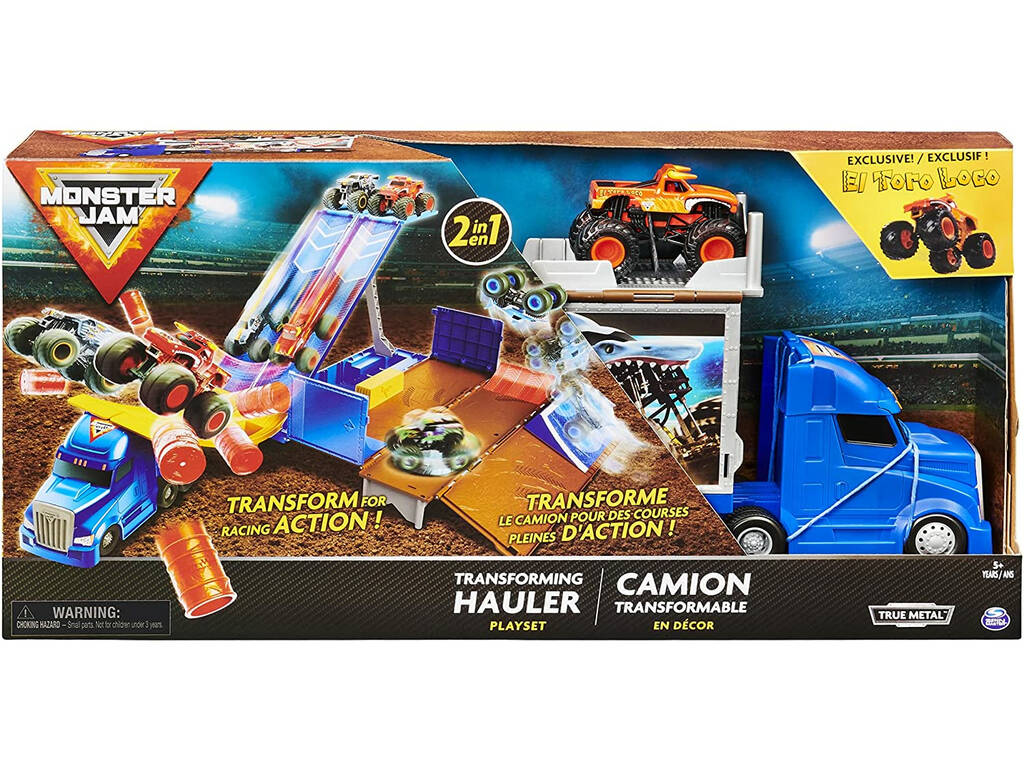 Monster Jam Camion Transformable Spin Master 61925881