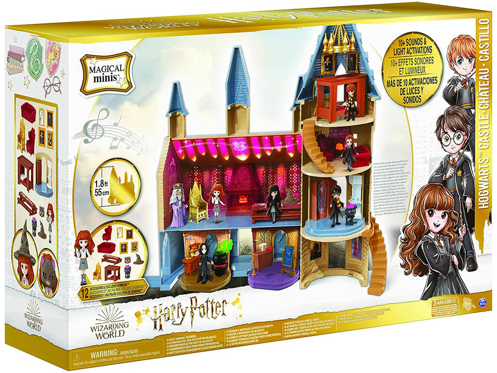 Harry Potter Magical Minis Castello di Hogwarts Spin Master 6192 2200