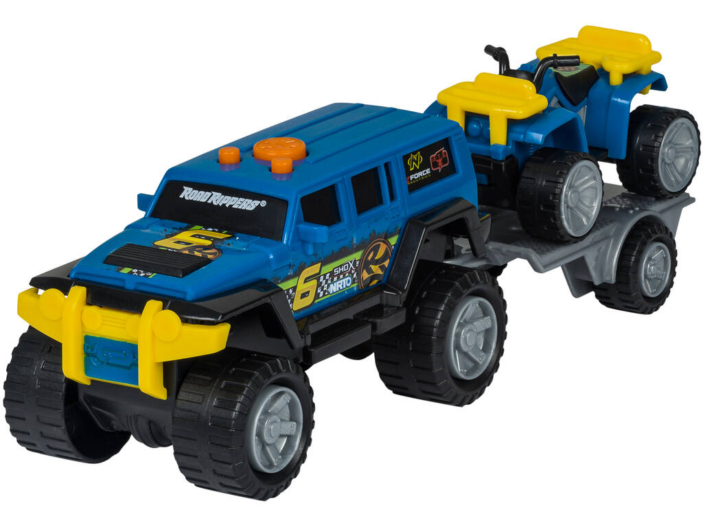 Road Rippers Carro com Sons Lil Haulers Azul Nikko 20431