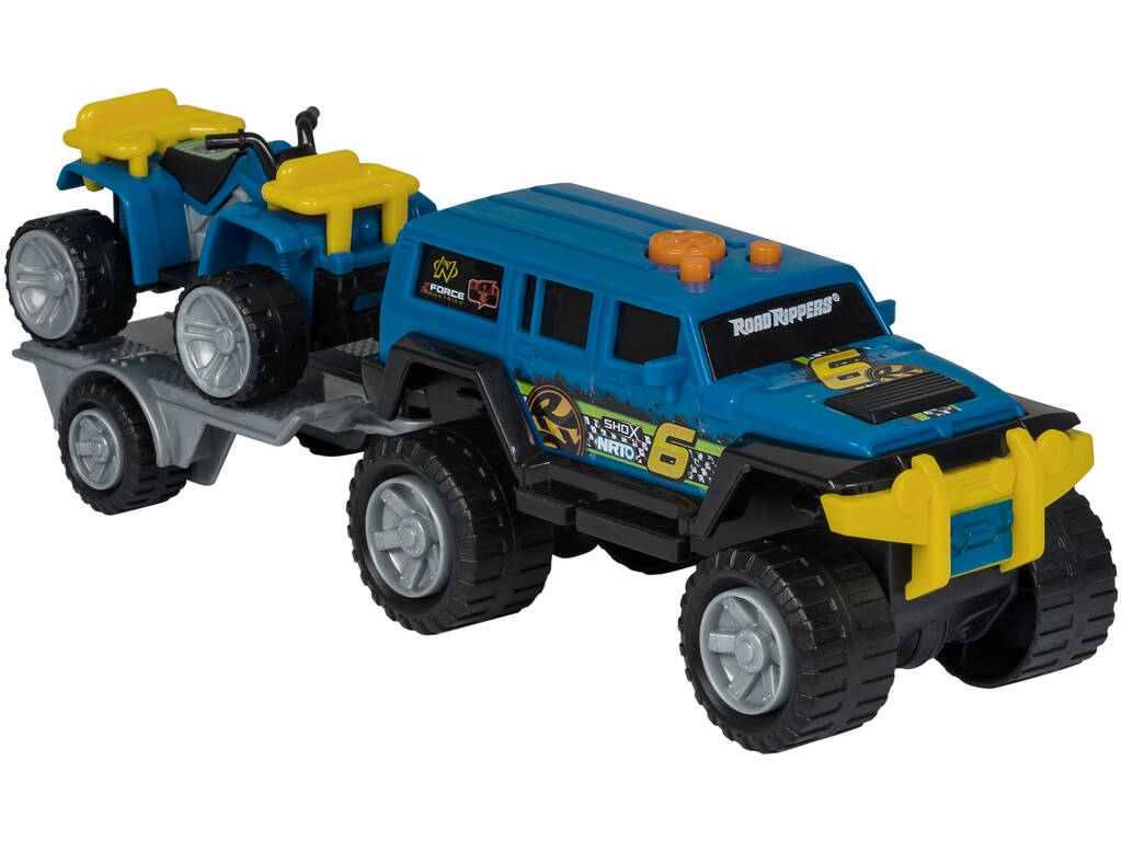 Road Rippers Carro com Sons Lil Haulers Azul Nikko 20431