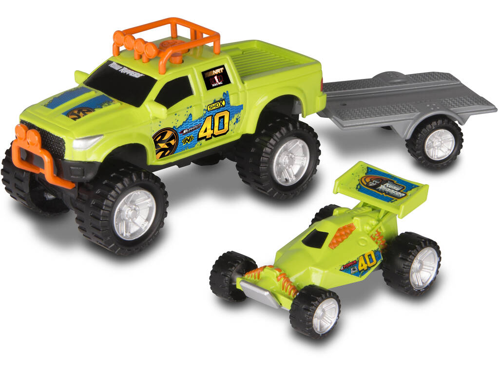 Road Rippers Car with Sounds Lil Haulers Green Nikko 20432