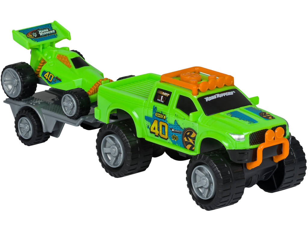 Road Rippers Car with Sounds Lil Haulers Green Nikko 20432