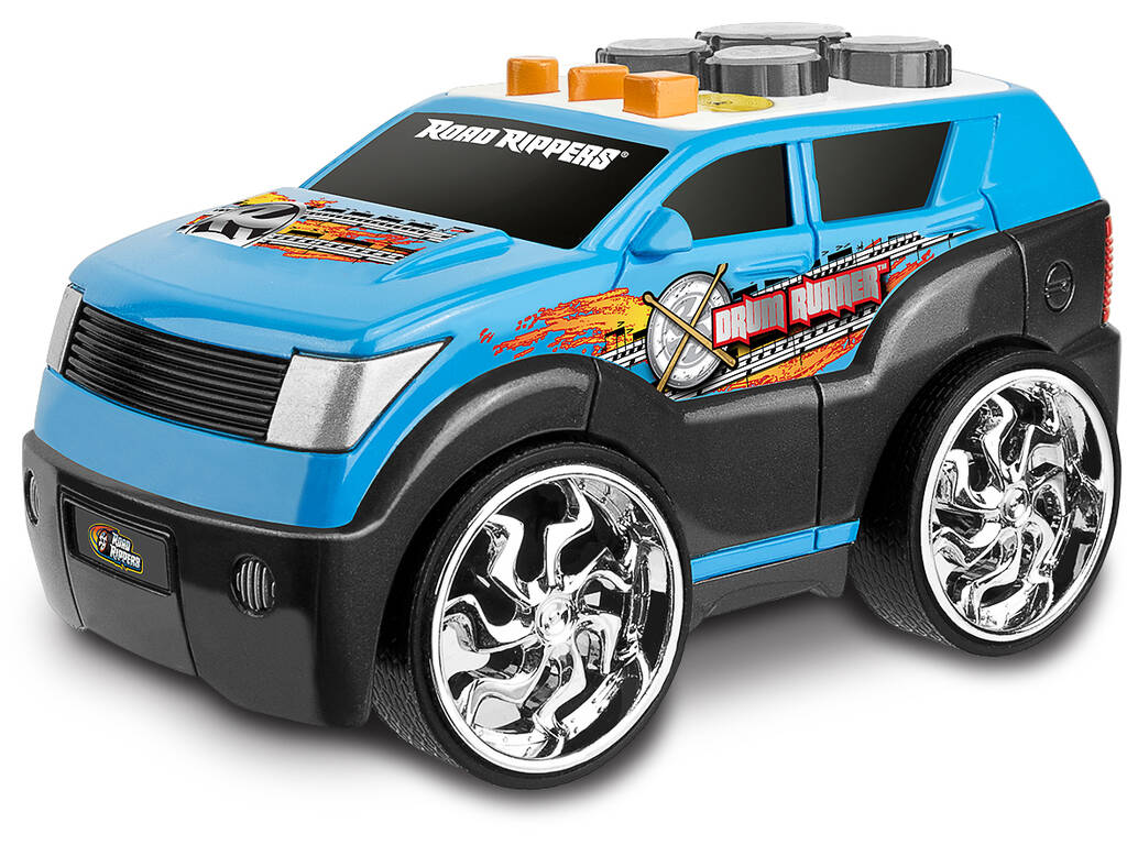 Road Rippers auto con luce e suono Road Rockin Rides Drum Runner Nikko 20323