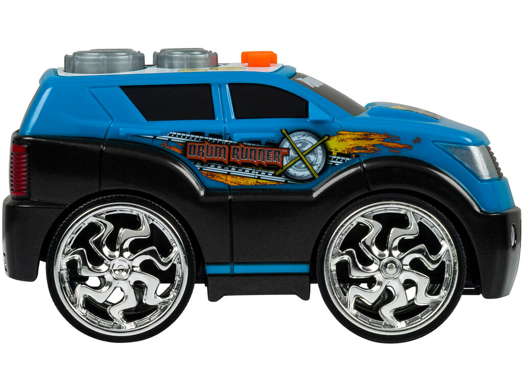 Road Rippers auto con luce e suono Road Rockin Rides Drum Runner Nikko 20323