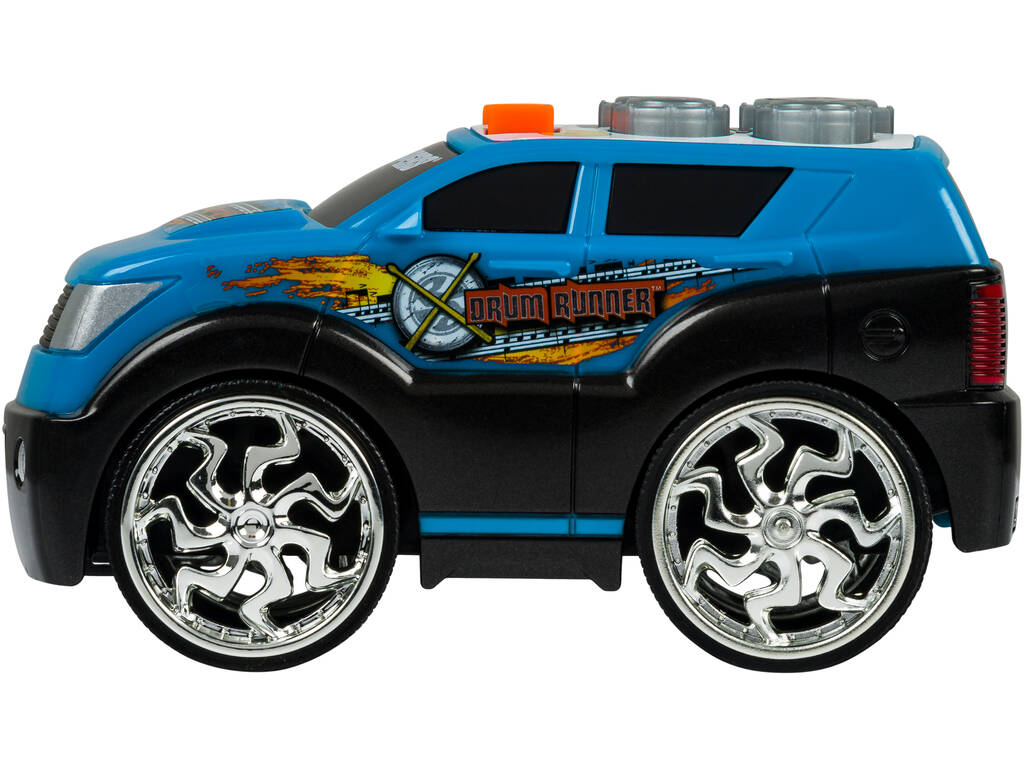 Road Rippers auto con luce e suono Road Rockin Rides Drum Runner Nikko 20323
