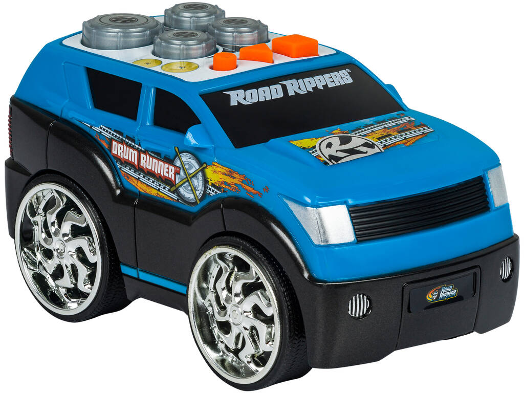 Road Rippers auto con luce e suono Road Rockin Rides Drum Runner Nikko 20323
