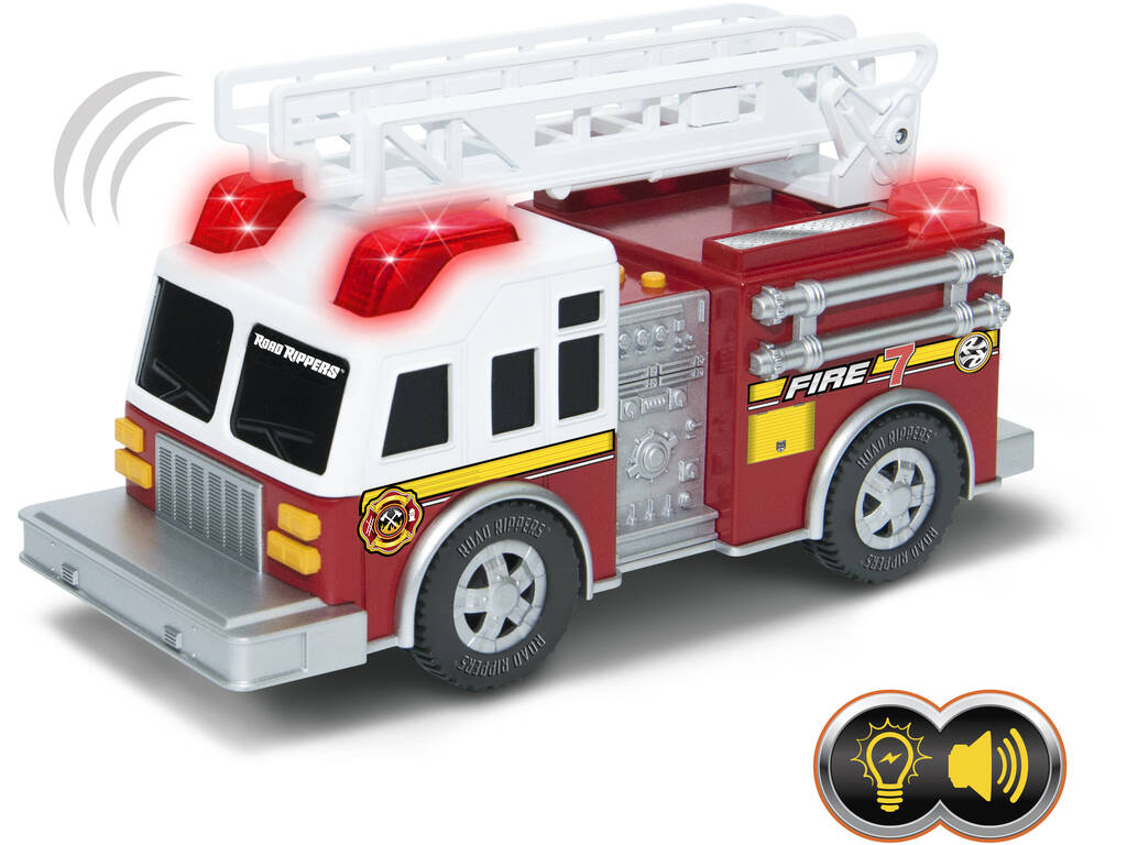 Road Rippers camion dei pompieri con luce e suono City Service Fleet Nikko 20021