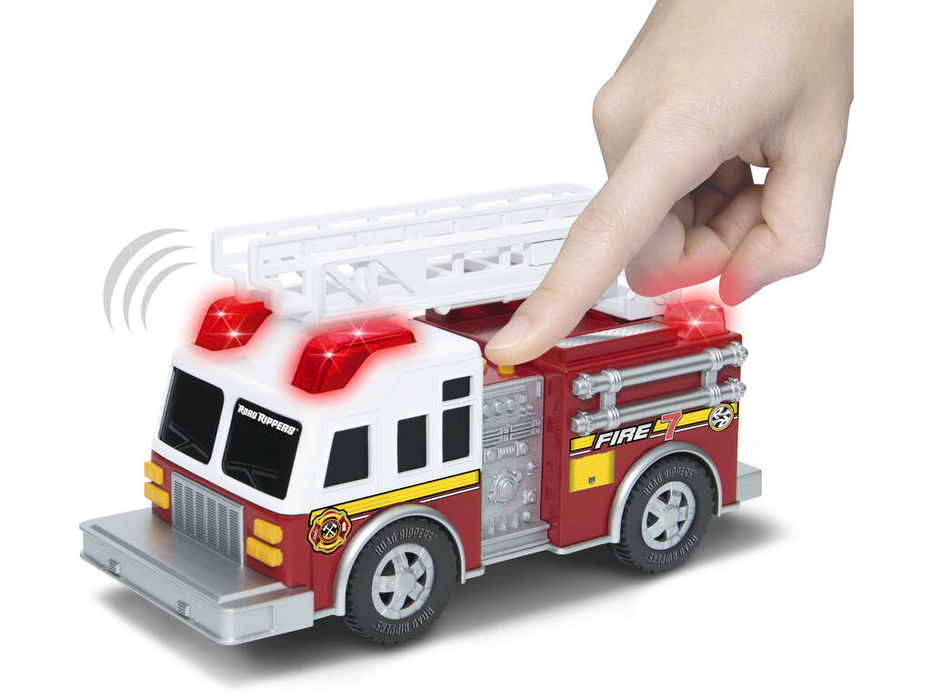 Road Rippers camion dei pompieri con luce e suono City Service Fleet Nikko 20021