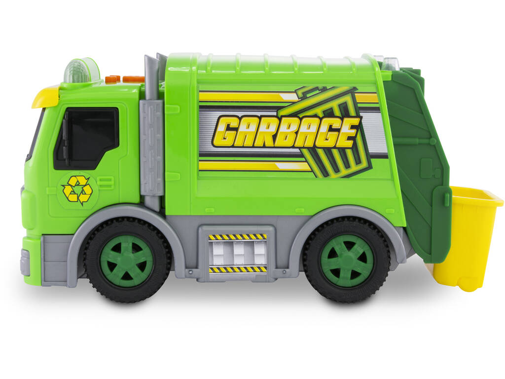 Road Rippers camion della spazzatura con luce e suono City Service Fleet Nikko 20022