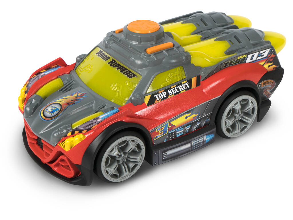 Road Rippers Carro a Motor com Luz e Sons Afterburner Vermelho Nikko 20442